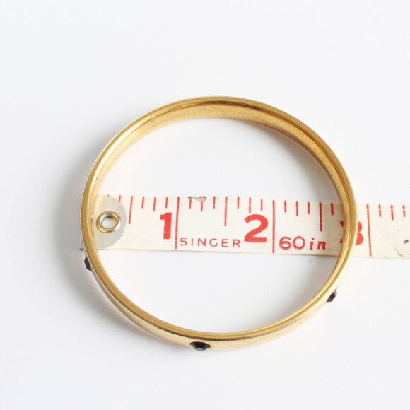 Monet Bangle Bracelets Lot of 2 Vintage Retro 80s - Picture 3 of 12